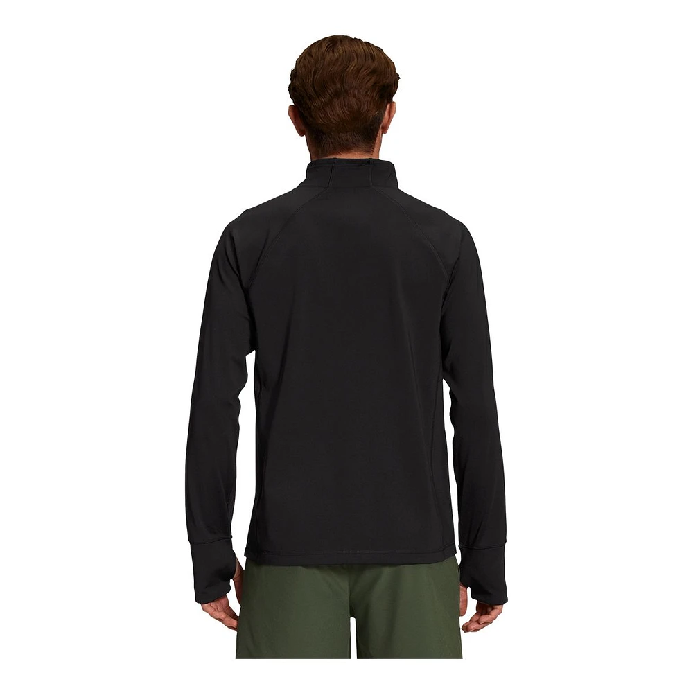 The North Face Men's Winter Warm Essential Mock 1/4 Zip Long Sleeve Top