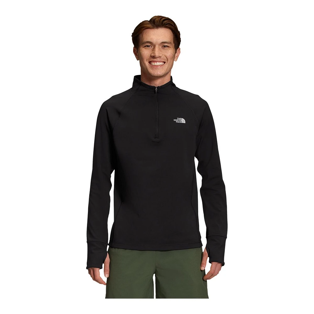 The North Face Men's Winter Warm Essential Mock 1/4 Zip Long Sleeve Top