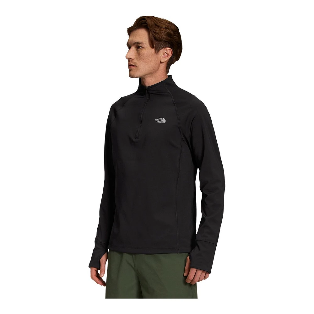 The North Face Men's Winter Warm Essential Mock 1/4 Zip Long Sleeve Top