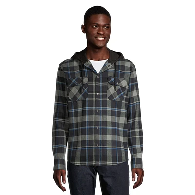 O'Neill Men's Liam Hooded Flannel Shirt