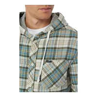 O'Neill Men's Clayton Hooded Flannel Shirt