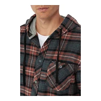 O'Neill Men's Clayton Hooded Flannel Shirt