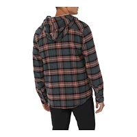 O'Neill Men's Clayton Hooded Flannel Shirt