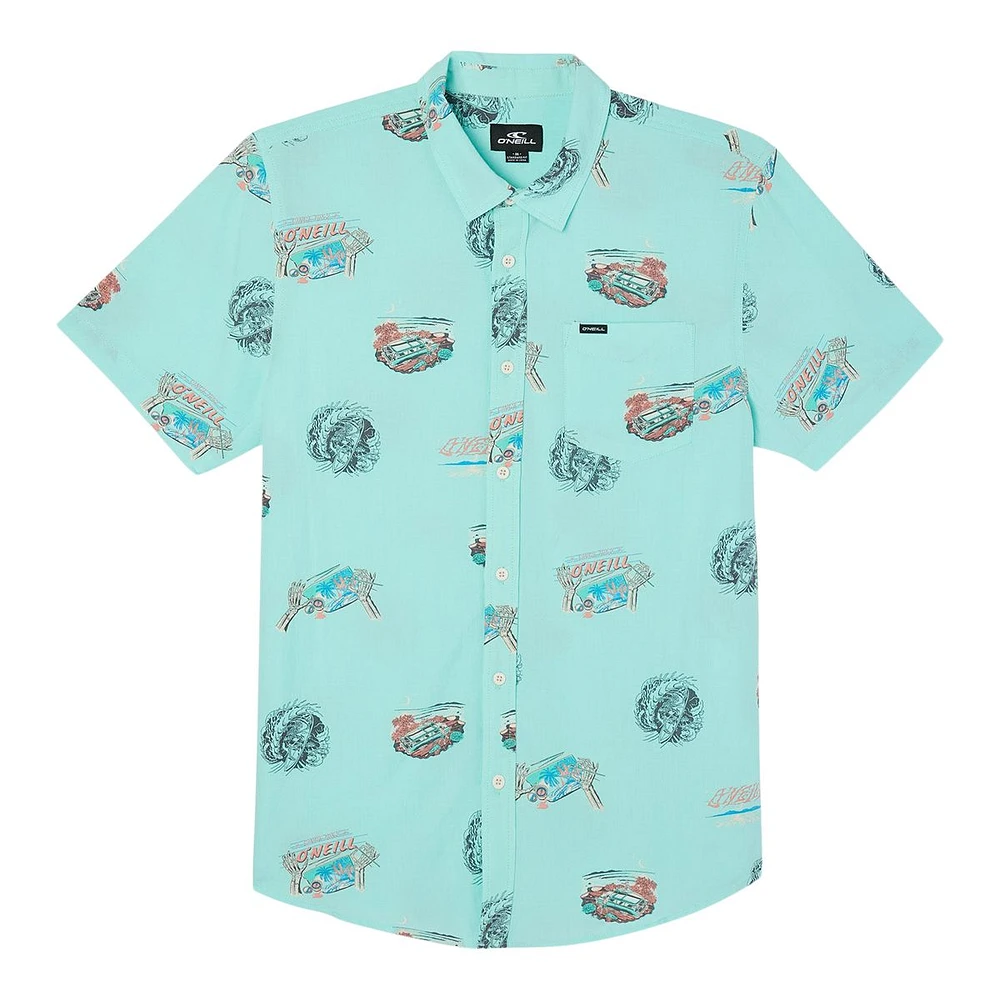 O'Neill Men's Artist Series Oasis Eco Woven Shirt