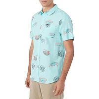 O'Neill Men's Artist Series Oasis Eco Woven Shirt