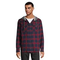 Vans Men's Parkway II Hooded Flannel Top