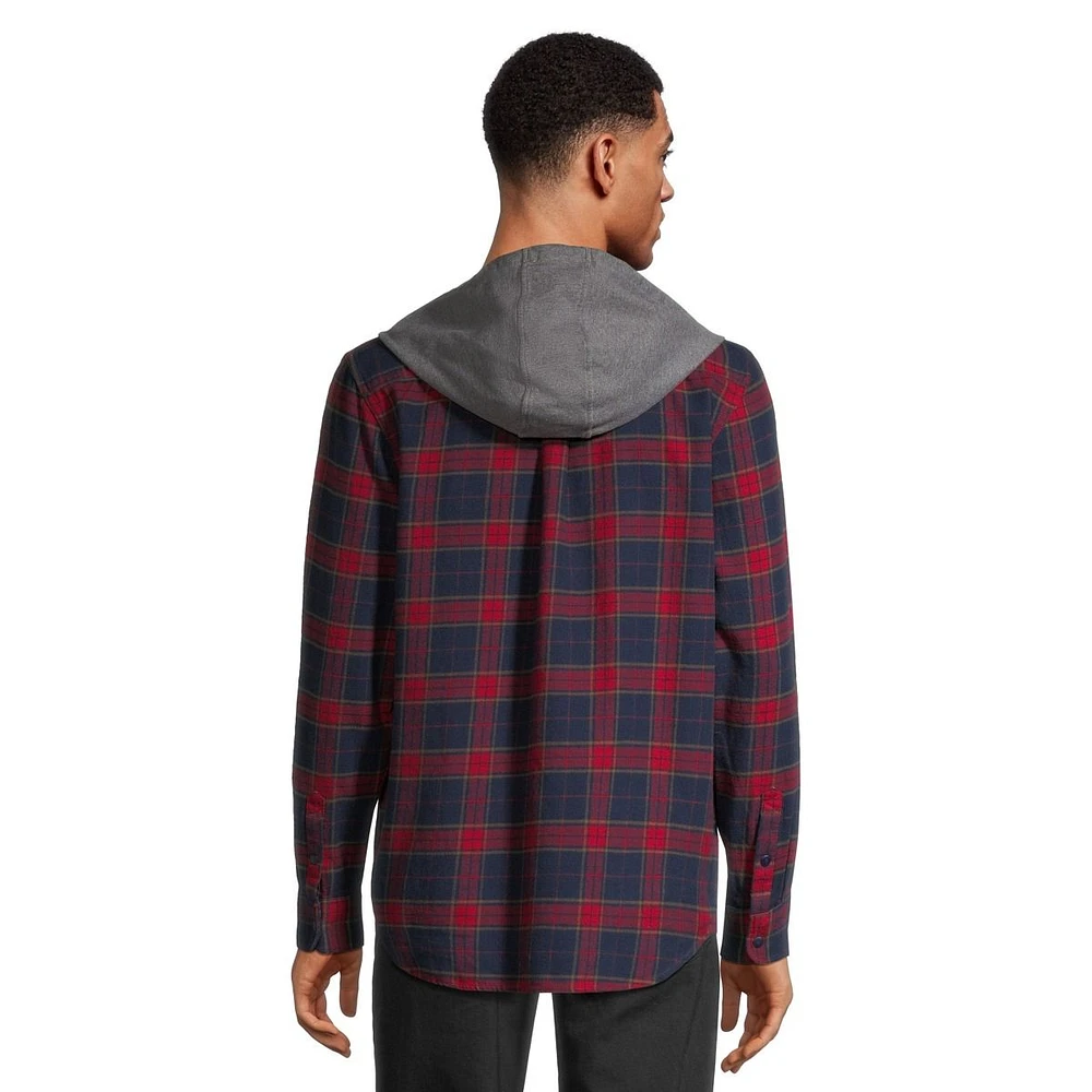 Vans Men's Parkway II Hooded Flannel Top