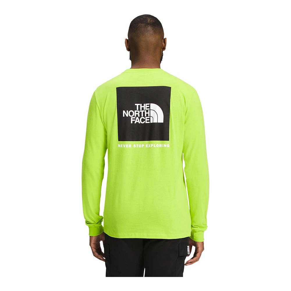 The North Face Men's Box NSE Long Sleeve T Shirt