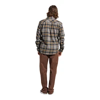 Brixton Men's Bowery Long Sleeve Flannel Shirt