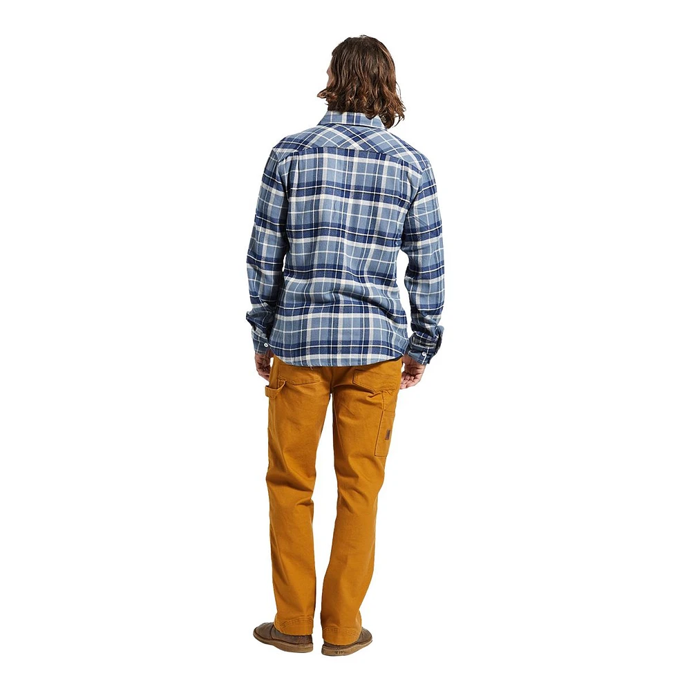 Brixton Men's Bowery Long Sleeve Flannel Shirt