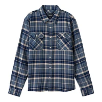 Brixton Men's Bowery Long Sleeve Flannel Shirt