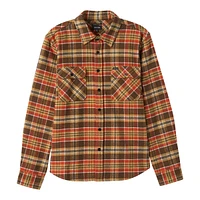 Brixton Men's Bowery Heavyweight Long Sleeve Flannel Shirt