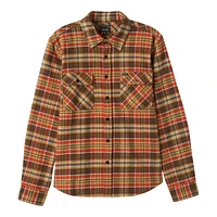 Brixton Men's Bowery Heavyweight Long Sleeve Flannel Shirt