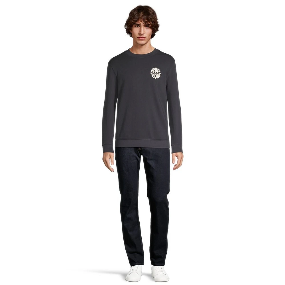 Ripzone Men's Sutton Crew Neck Top