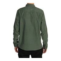 RVCA Men's Freeman Cord Long Sleeve Shirt