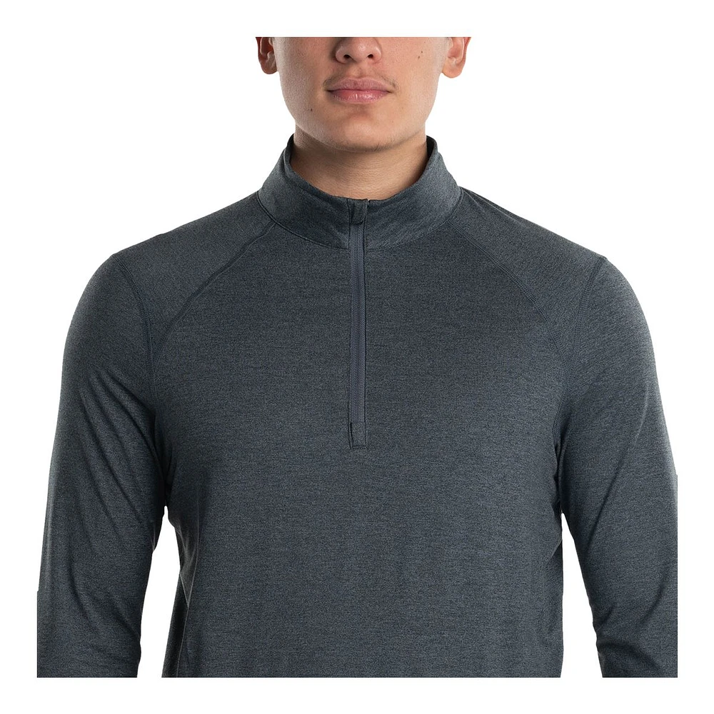 Saxx Men's Peakdaze Half Zip Long Sleeve Top