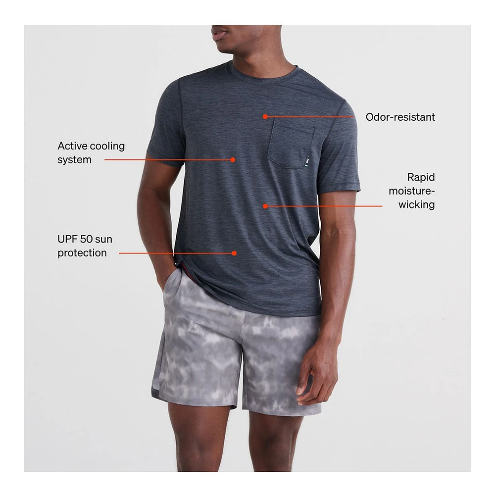 SAXX Men's DropTemp™ Cooling Pocket T Shirt