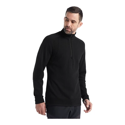 Icebreaker Men's ZoneKnit™ 1/2 Zip Long Sleeve Top