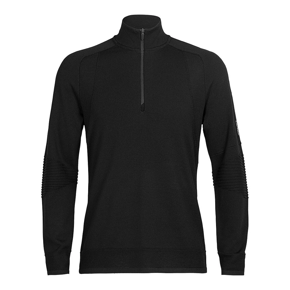 Icebreaker Men's ZoneKnit™ 1/2 Zip Long Sleeve Top