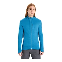 Icebreaker Men's Quantum III Zip Long Sleeve Top