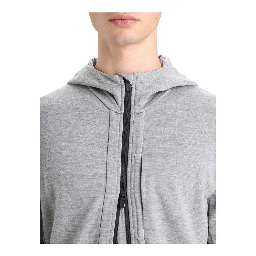 Icebreaker Men's Quantum III Zip Long Sleeve Hoodie