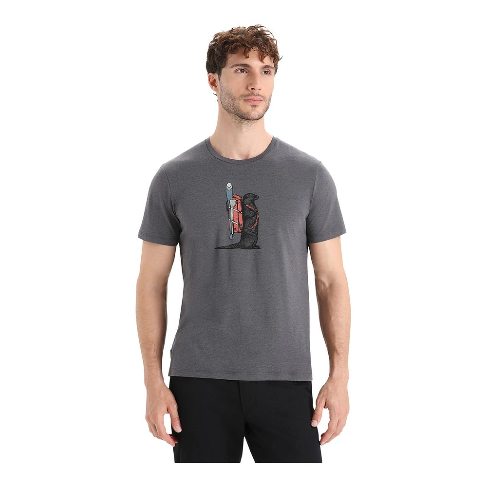 Icebreaker Men's Otter Paddle T Shirt