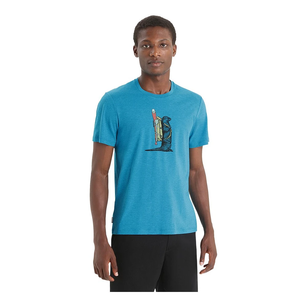 Icebreaker Men's Otter Paddle T Shirt