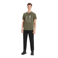 Icebreaker Men's Cotton Natural Logo T Shirt