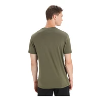 Icebreaker Men's Cotton Natural Logo T Shirt