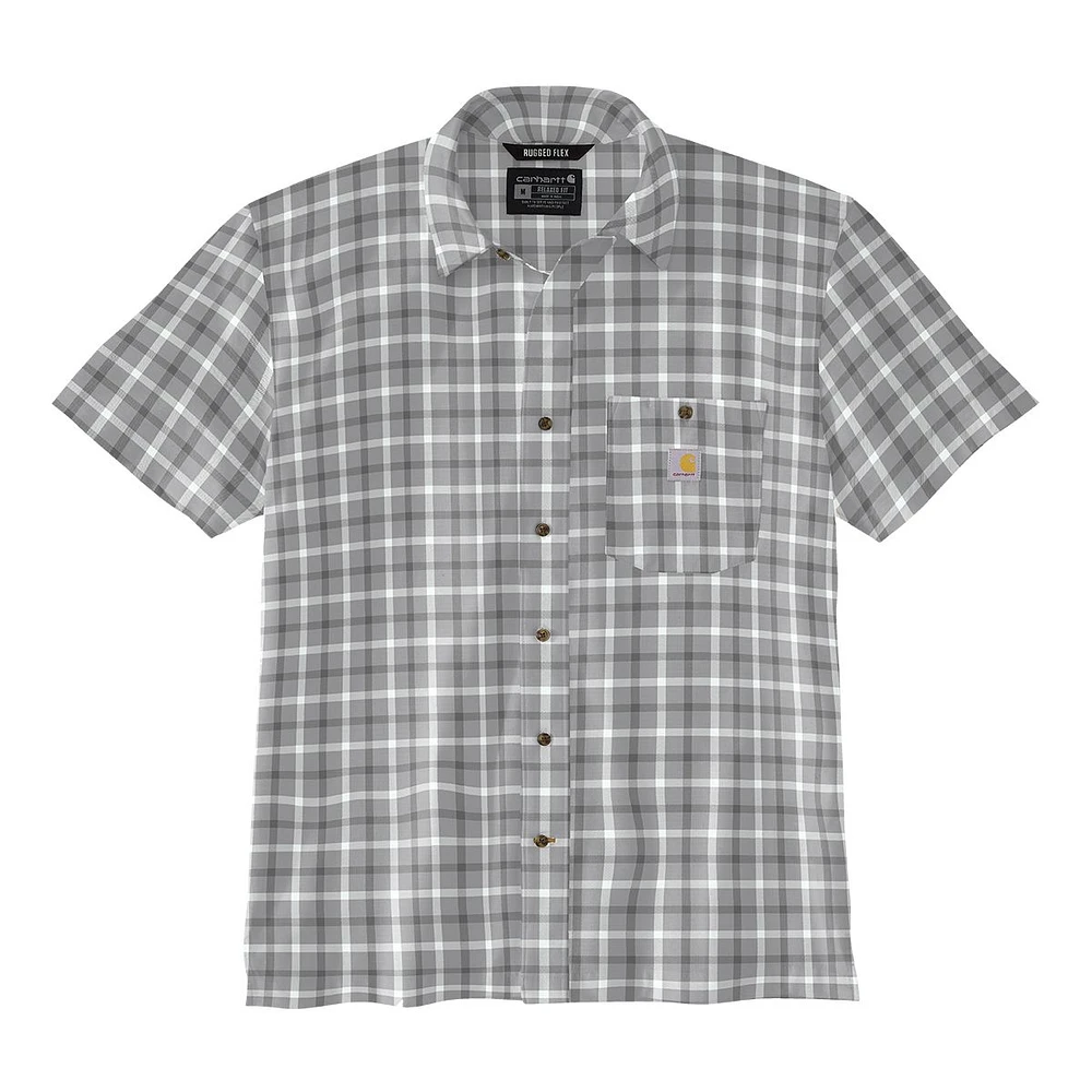 Carhartt Men's Force Sun Defender Plaid T Shirt