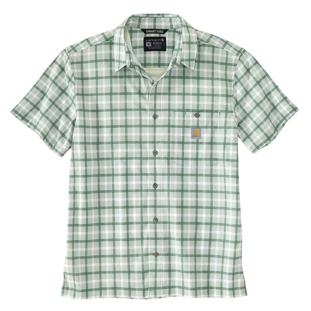 Carhartt Men's Force Sun Defender Plaid T Shirt