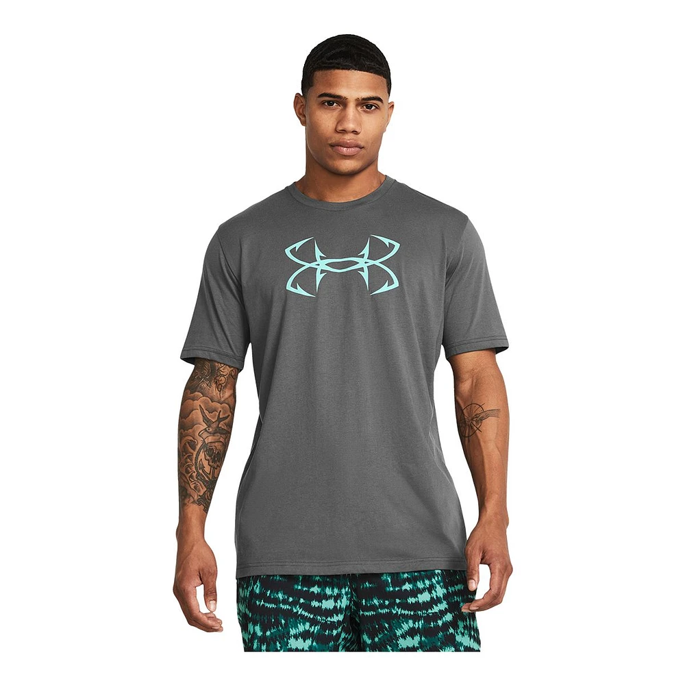 Under Armour Men's Fish Hook Logo T Shirt