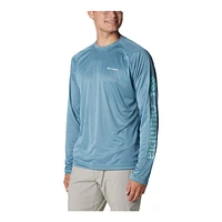 Columbia Men's Fork Stream™ Heather UPF Long Sleeve Shirt