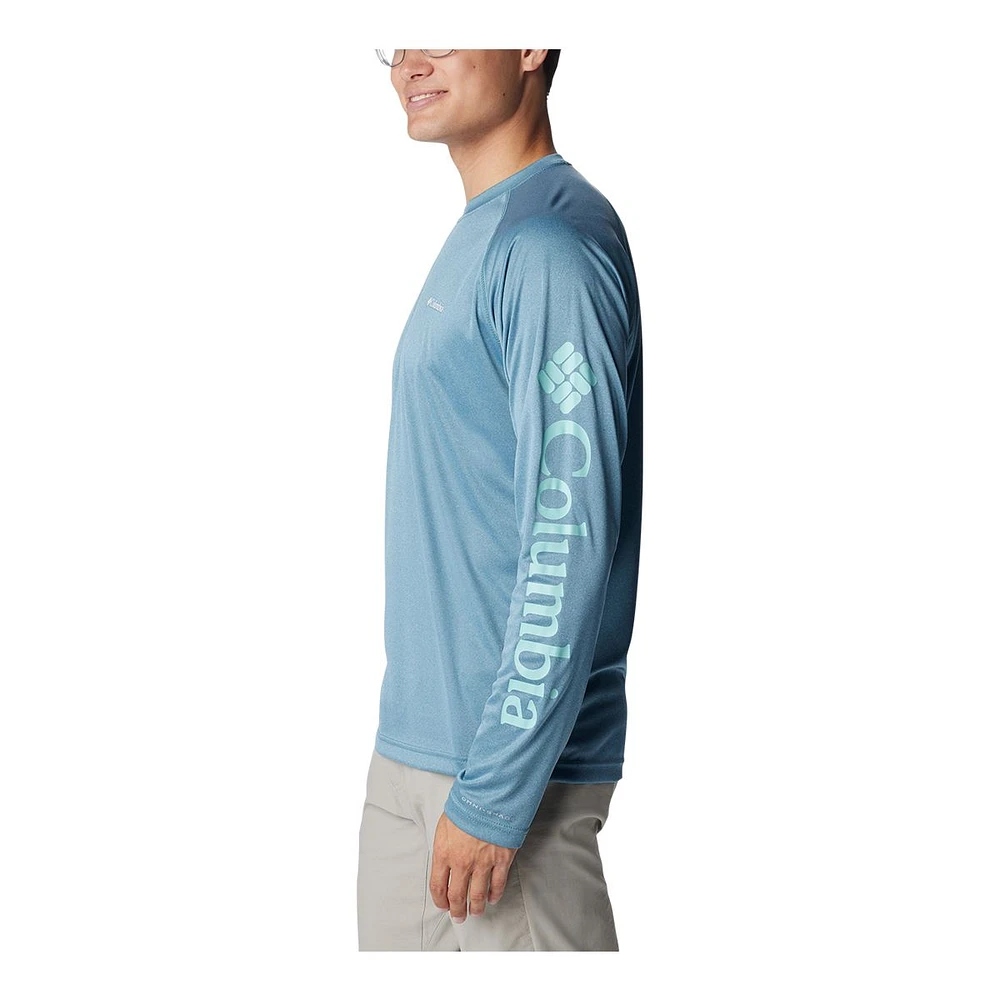 Columbia Men's Fork Stream™ Heather UPF Long Sleeve Shirt