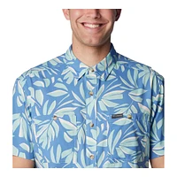 Columbia Men's Utilizer Omni-Shade™ Short Sleeve Printed Shirt