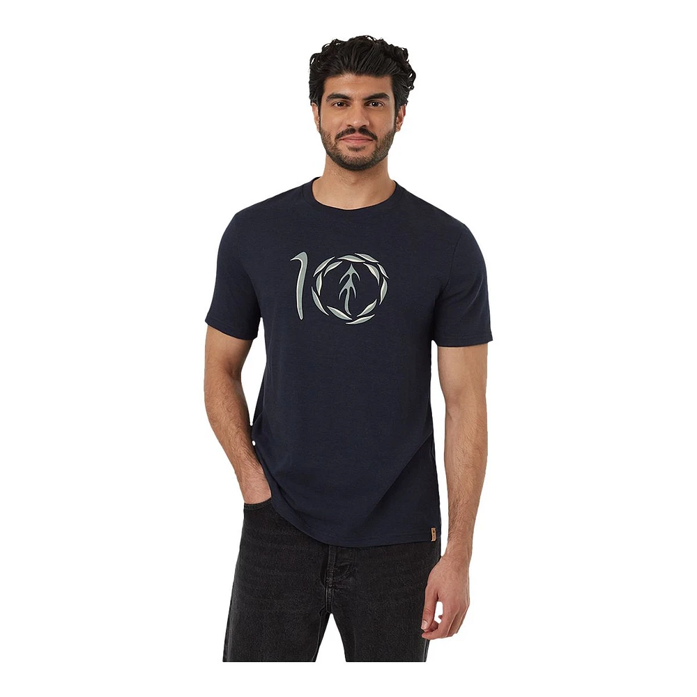 tentree Men's Artist Series Leaf Ten T Shirt