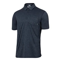 SAXX Men's DropTemp Short Sleeve Quick Dry Polo Shirt