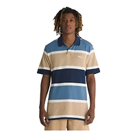 Vans Men's Halicrest Stripe Polo T Shirt