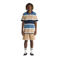 Vans Men's Halicrest Stripe Polo T Shirt