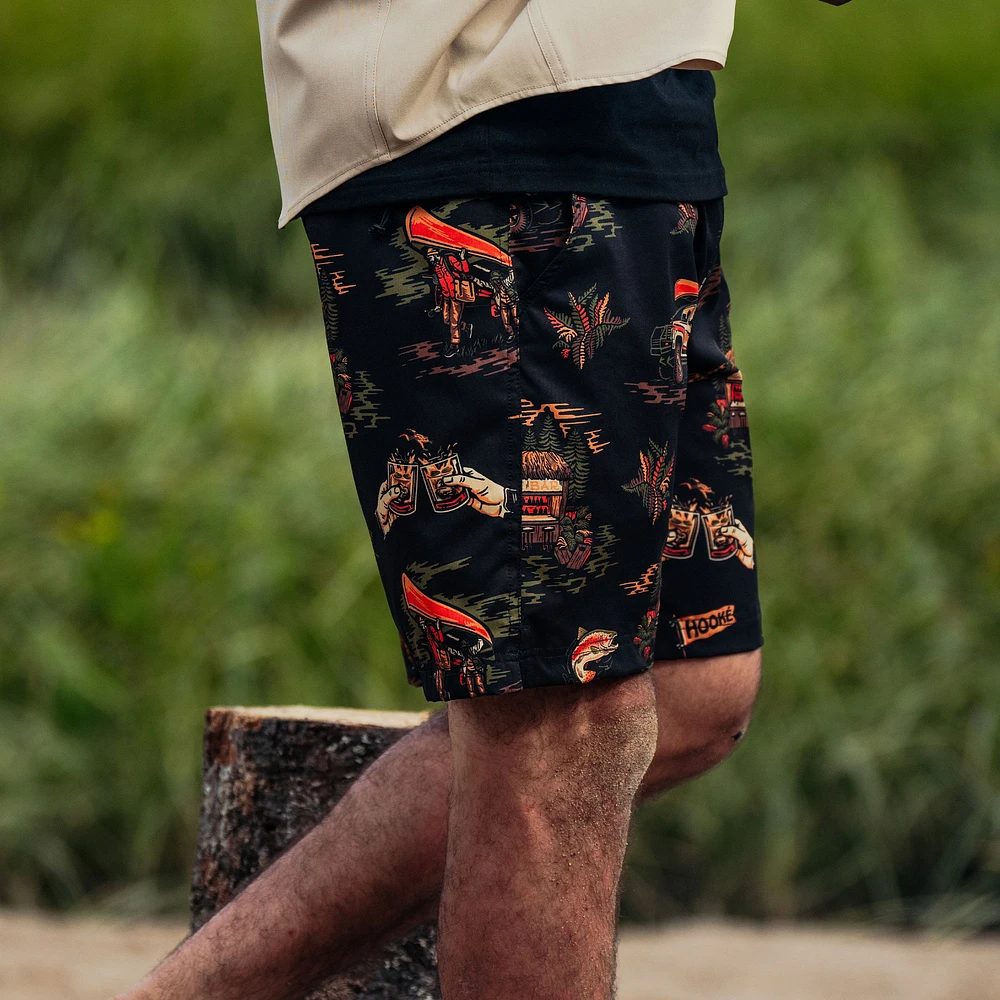 Hooke Men's Fun O'Clock River Shorts