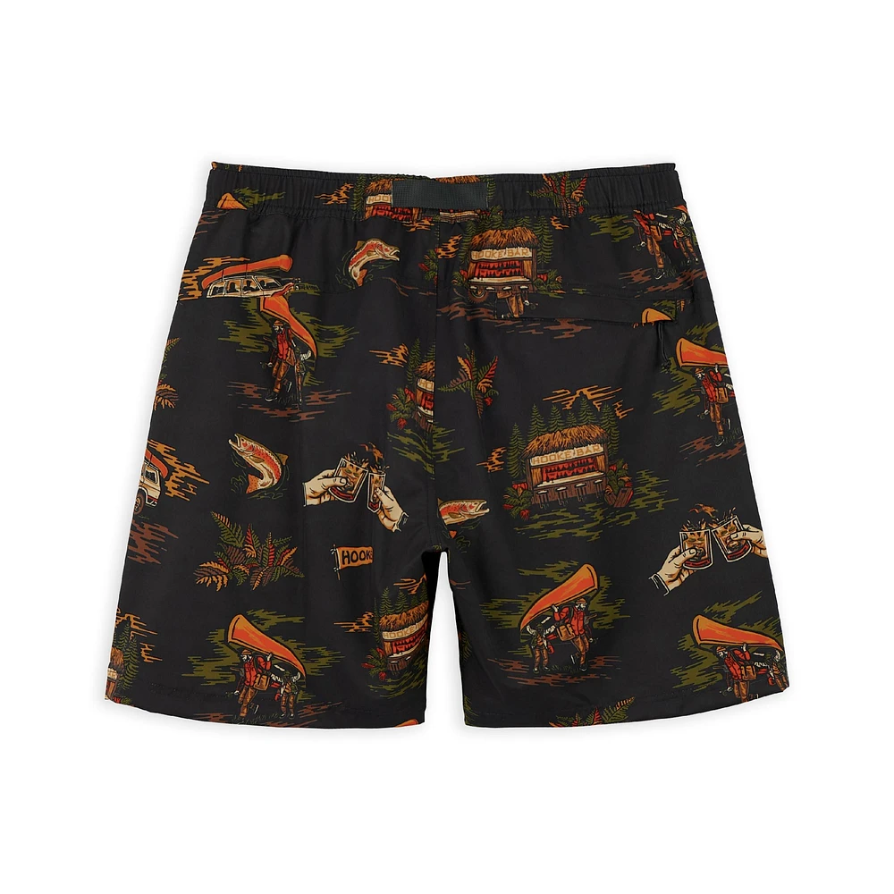 Hooke Men's Fun O'Clock River Shorts