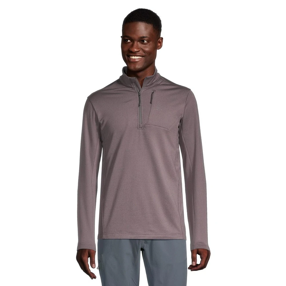 Woods Men's Aquila 1/4 Zip Long Sleeve Top