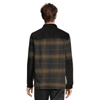 Woods Men's Plaid Foley Shacket