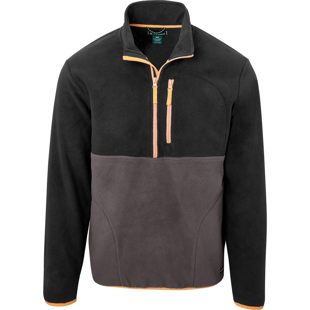 Woods Men's Blakiston II Quarter Zip Fleece Top