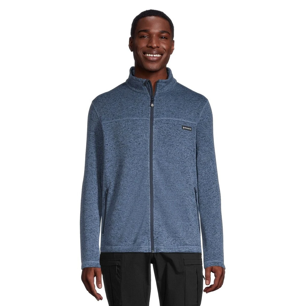 Woods Men's Matier Fleece Zip Up Top