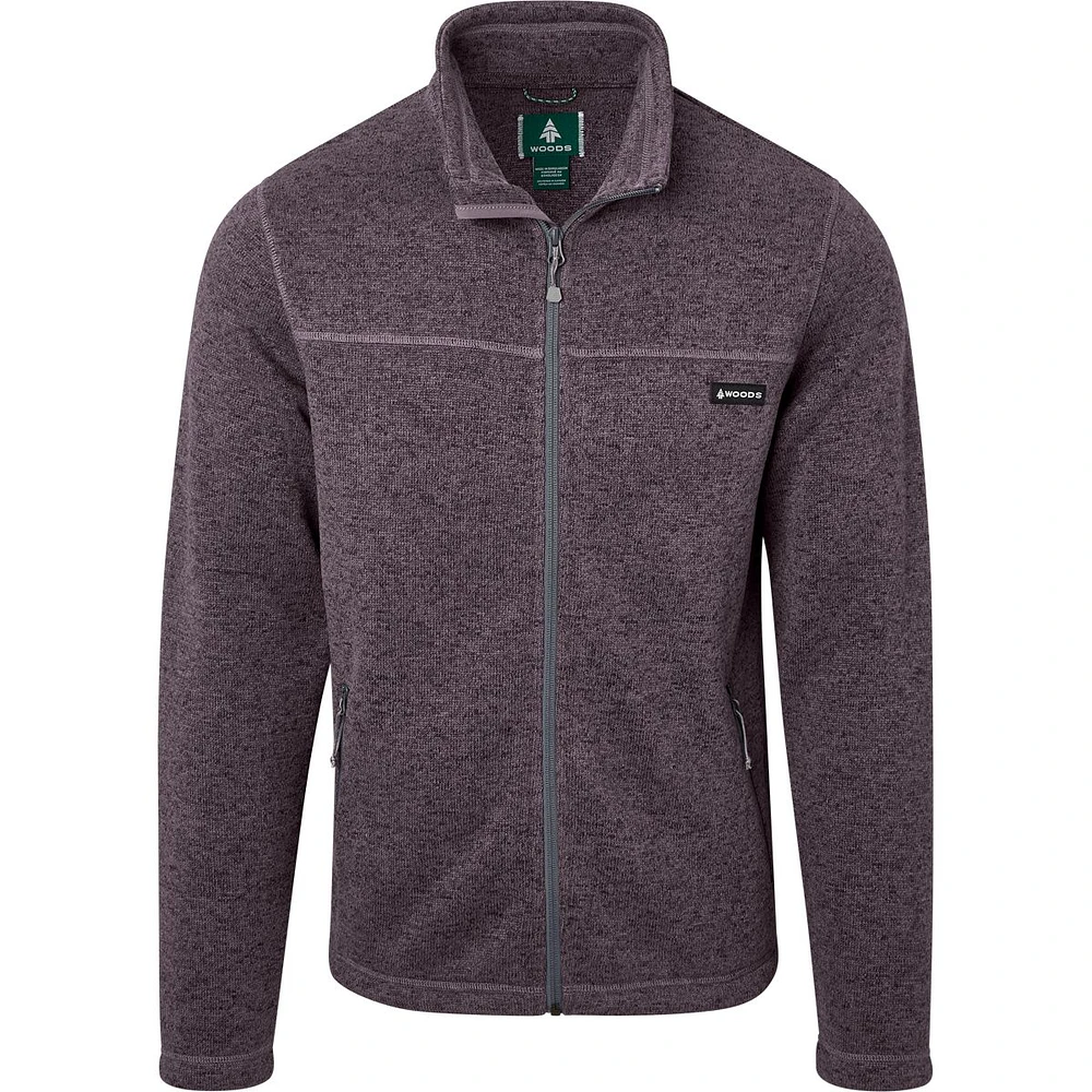 Woods Men's Matier Fleece Zip Up Top