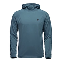 BD M ALPENGLOW HOODY (824) CREEK BLUE