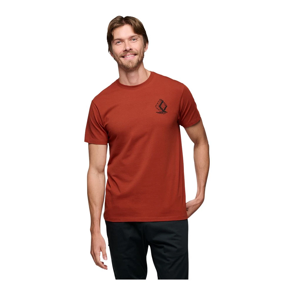 BD M BOULDER SS TEE (724) BURNT SIENNA