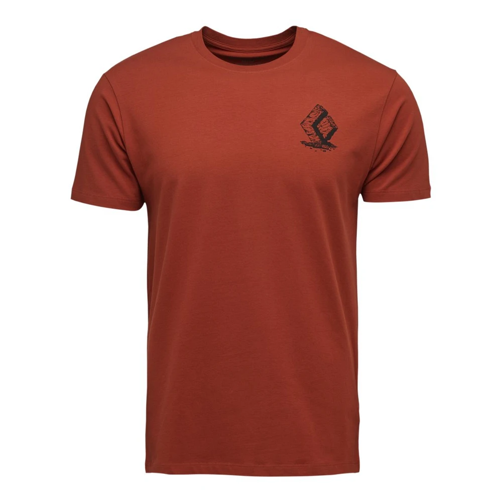 BD M BOULDER SS TEE (724) BURNT SIENNA