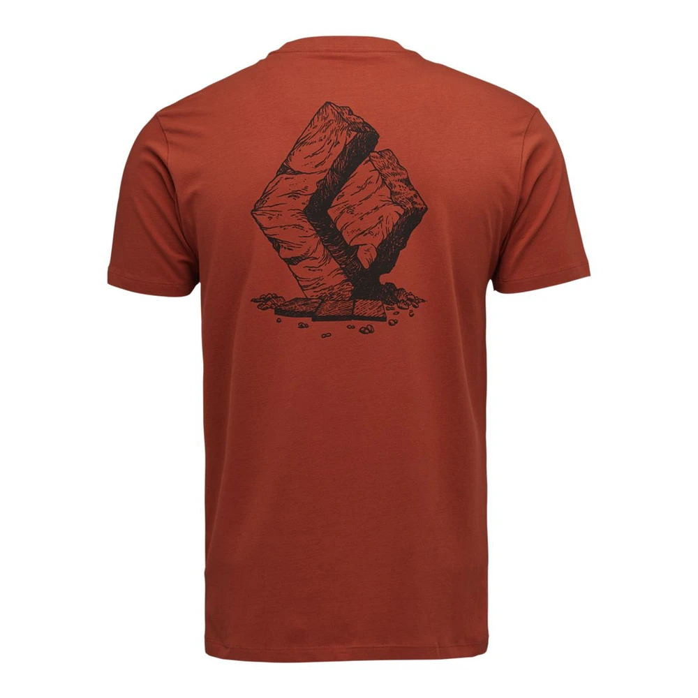 BD M BOULDER SS TEE (724) BURNT SIENNA